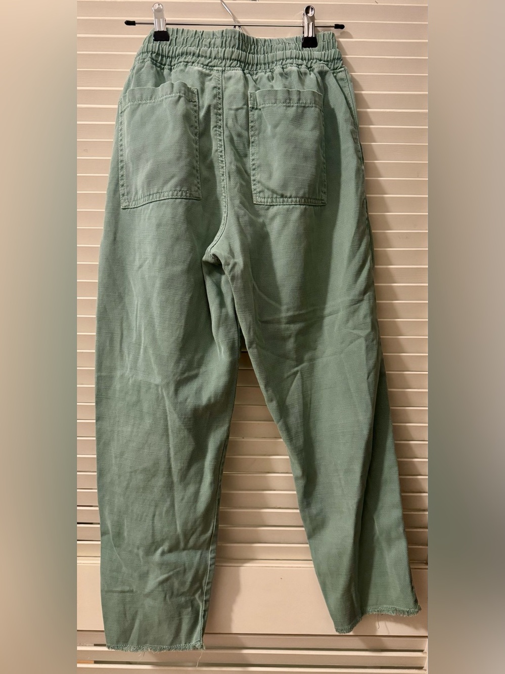 Zara Mint Green Drawstring Joggers - Picture 2 of 3